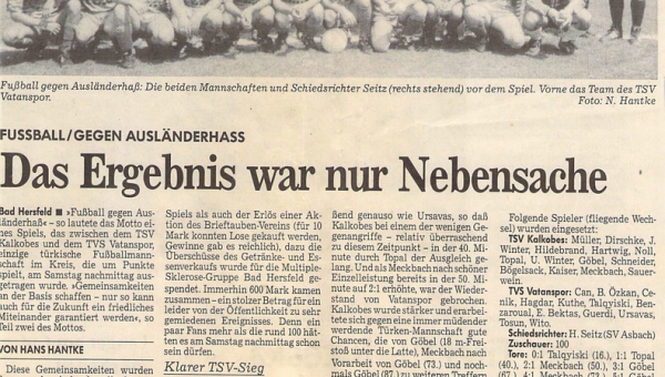 Fußball gegen Ausländerhass (1993)